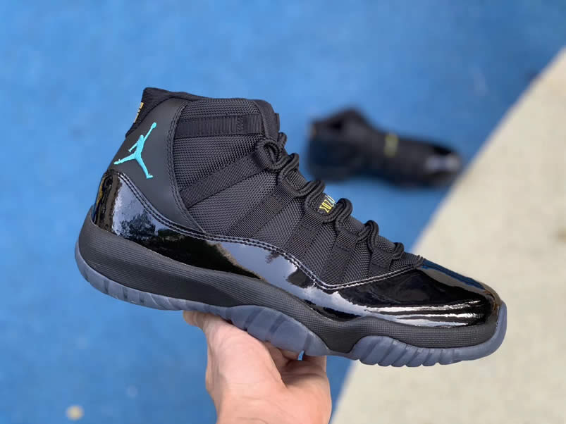 Air Jordan 11 'Gamma Blue' Price On Feet Outfit 378037-006 Pics