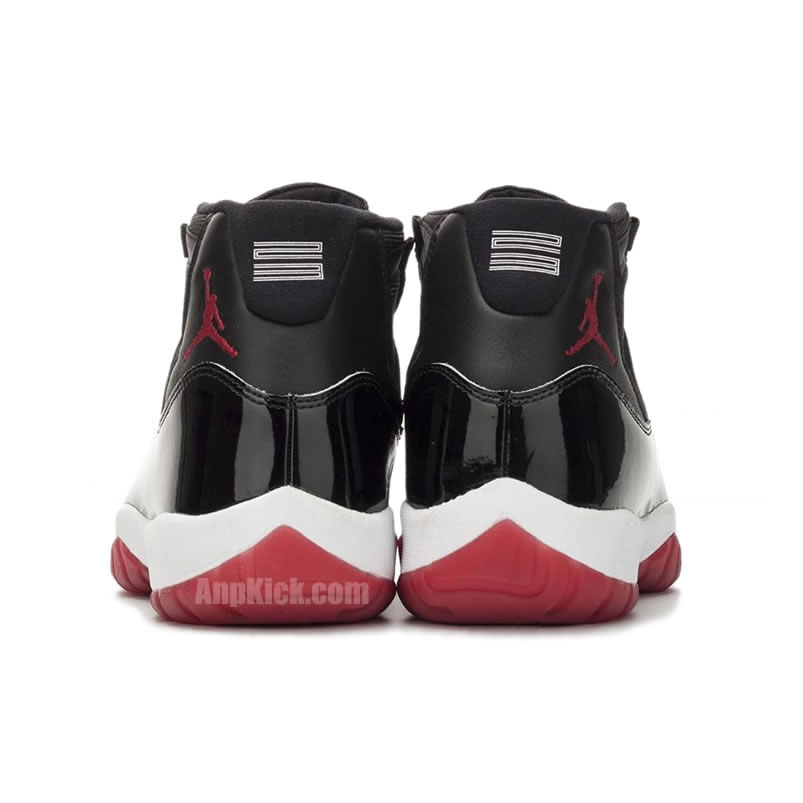 Air Jordan 11 Bred 2019 Black Red Release Date 378037 061 (5) - newkick.app