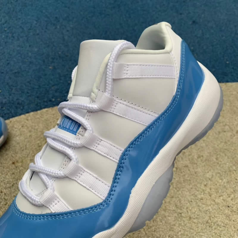 air jordan 11 low unc columbia blue white 528895-106 pics