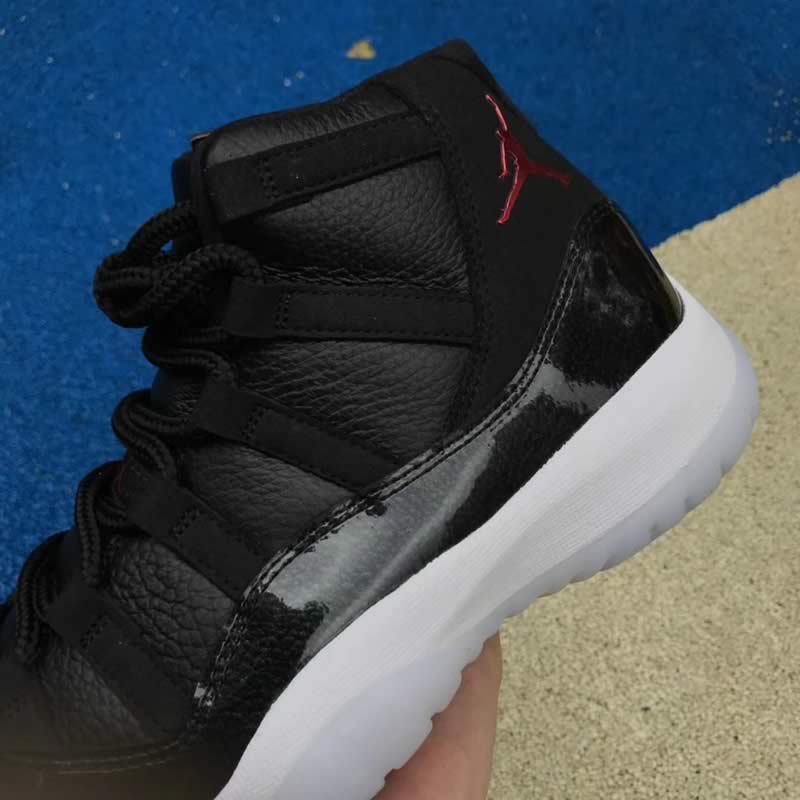 air jordan 11 retro 72 10 bulls black new jordan 11s detail images (5)