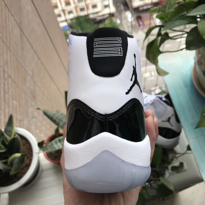 Air Jordan 11 Retro 'Concord' White/Black 2018 Release 378037-107