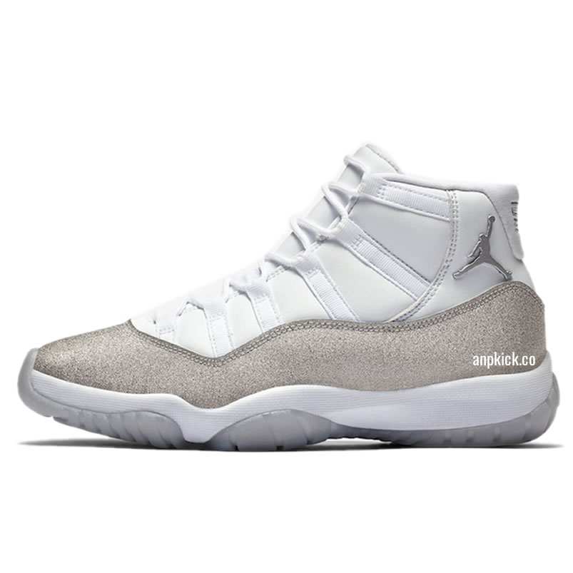 Air Jordan 11 Retro Wmns Metallic Silver Vast Grey Ar0715 100 (1) - newkick.app