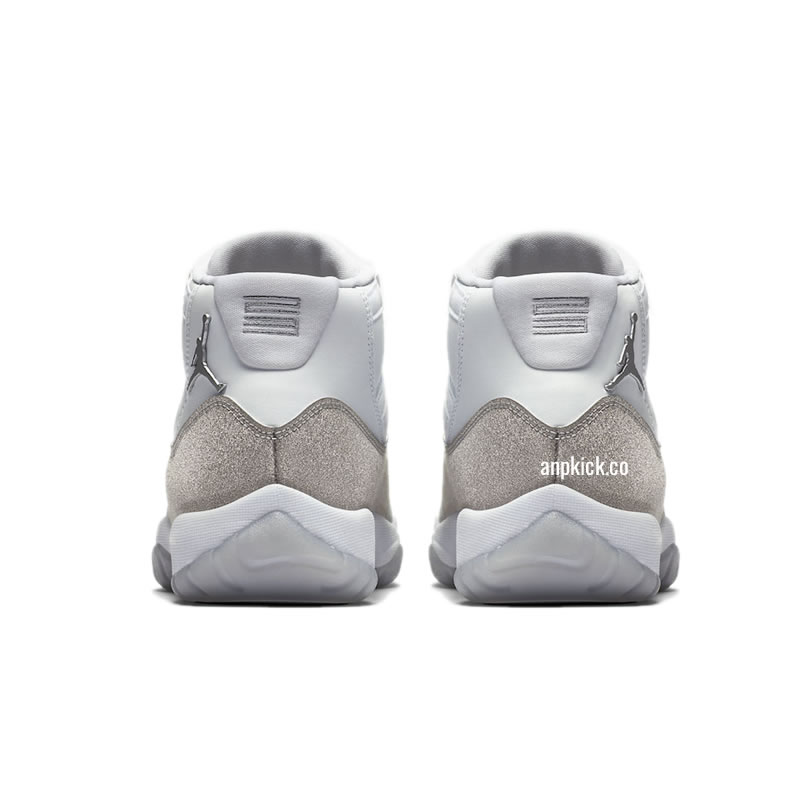 Air Jordan 11 Retro Wmns Metallic Silver Vast Grey Ar0715 100 (5) - newkick.app