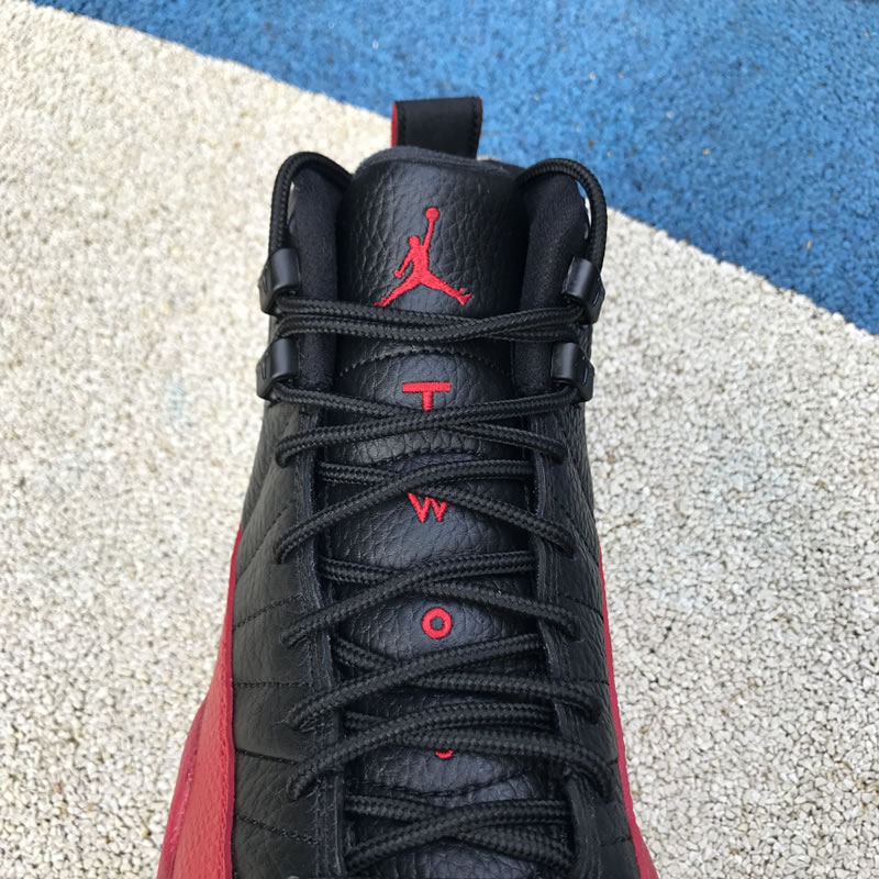 Air Jordan 12 Retro Flu Game Red And Black 12s For Sale Top