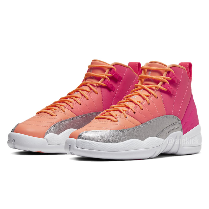 Air Jordan 12 Gs Hot Punch Racer Pink Release Date 510815 601 (3) - newkick.app