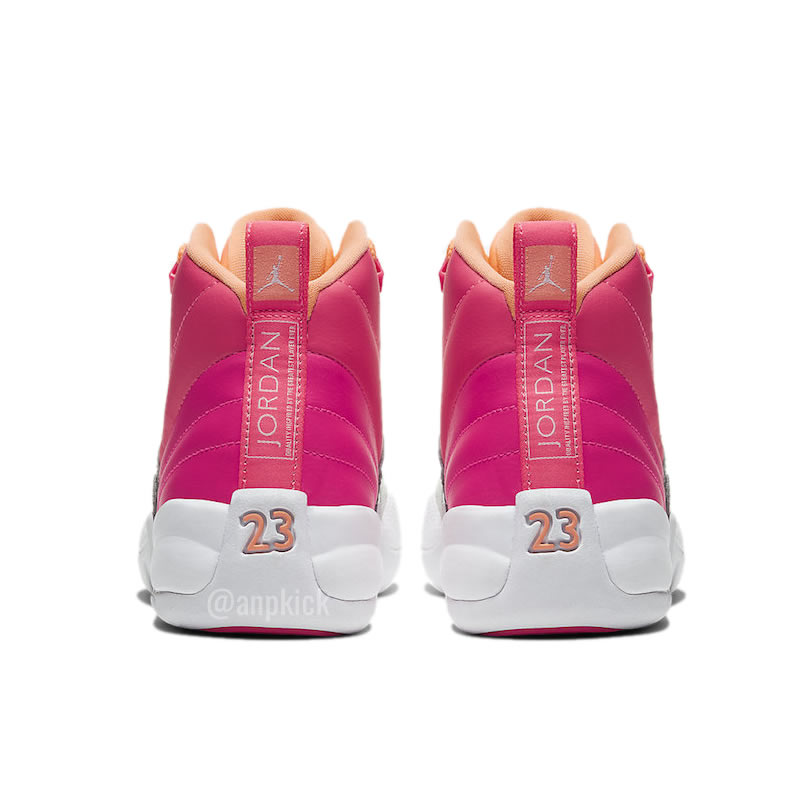 Air Jordan 12 Gs Hot Punch Racer Pink Release Date 510815 601 (5) - newkick.app