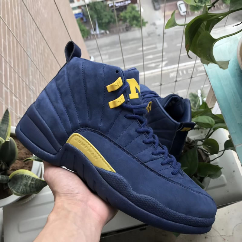 Air Jordan 12 'Michigan' Release Date For Sale BQ3180-407