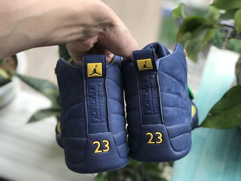 Air Jordan 12 'Michigan' Release Date For Sale BQ3180-407