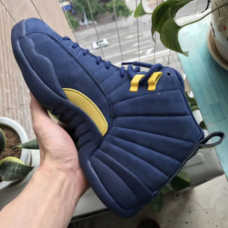 Air Jordan 12 'Michigan' Release Date For Sale BQ3180-407