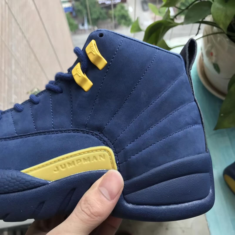 Air Jordan 12 'Michigan' Release Date For Sale BQ3180-407