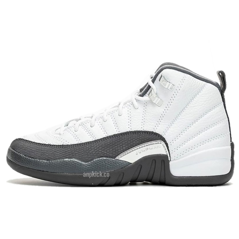 Air Jordan 12 White Dark Grey Gym Red Gs Release Date 130690 160 (1) - newkick.app