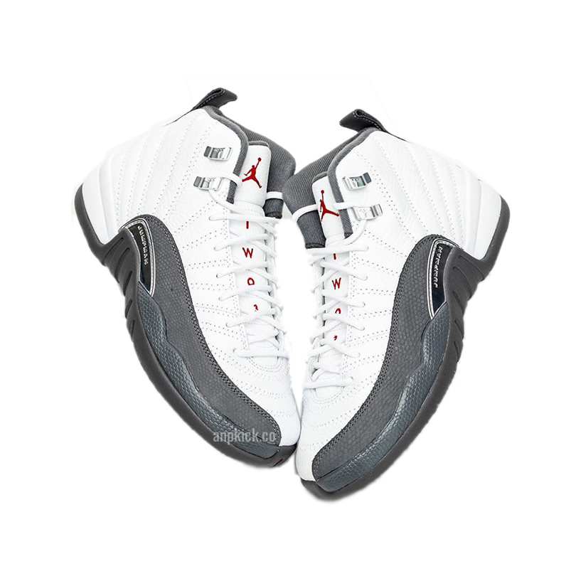 Air Jordan 12 White Dark Grey Gym Red Gs Release Date 130690 160 (4) - newkick.app