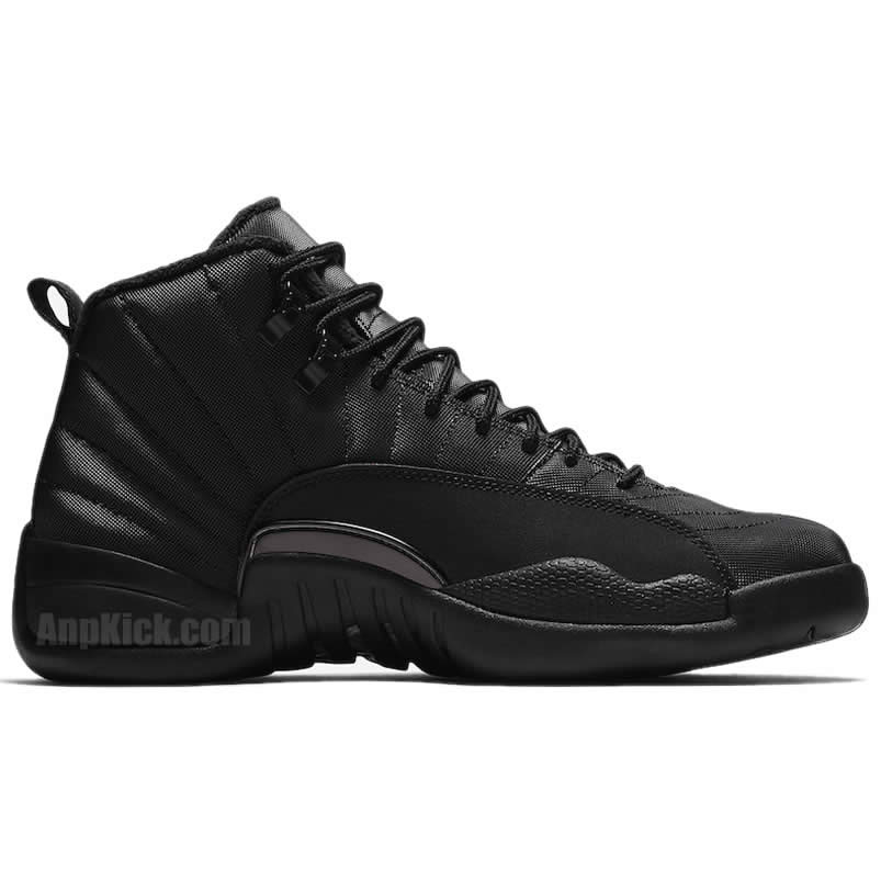 Air Jordan 12 'Winterized' Triple Black 2018 Price Release Date BQ6851-001