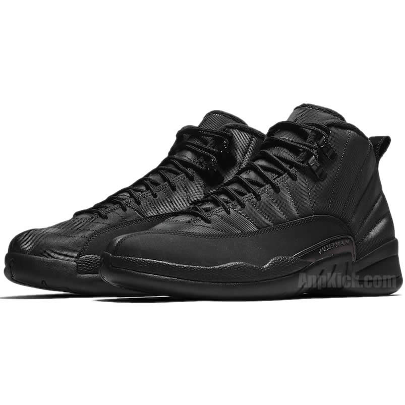 Air Jordan 12 'Winterized' Triple Black 2018 Price Release Date BQ6851-001