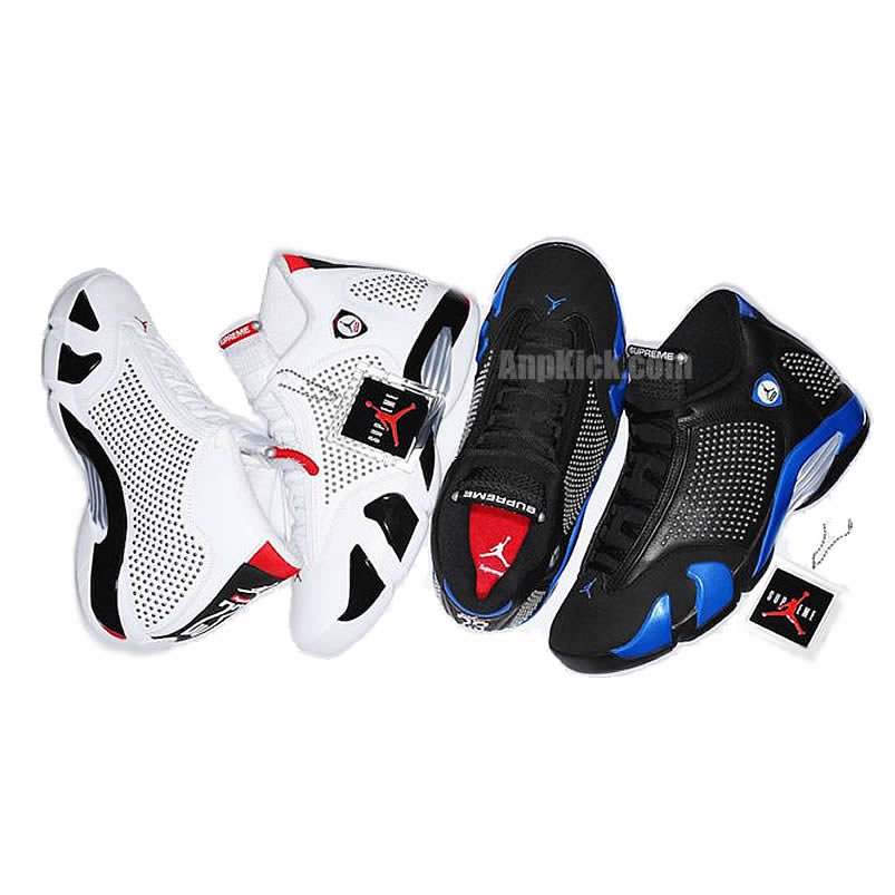 Supreme Air Jordan 14 Inspiration Black Blue Bv7630 004 White Bv7630 106 Where To Buy (2) - newkick.app