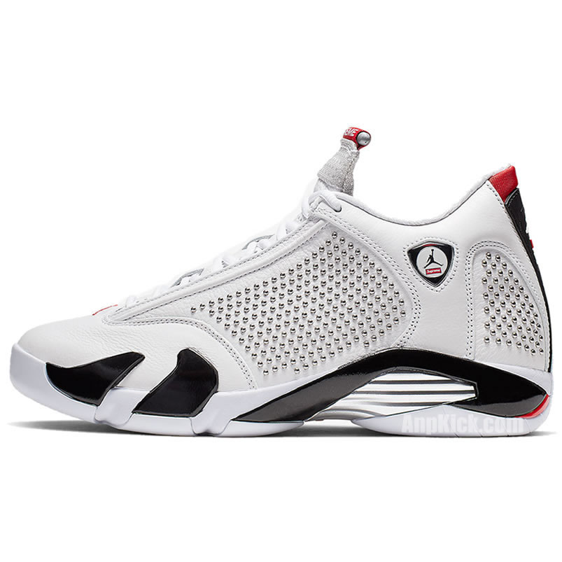 Supreme Air Jordan 14 Retro White Where To Buy Bv7630 106 (1) - newkick.app