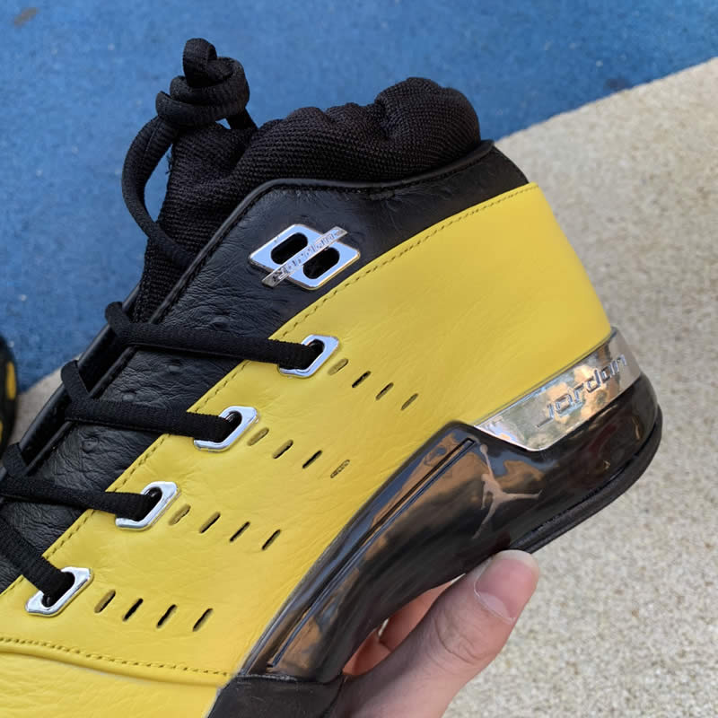 SoleFly x Air Jordan 17 Low 'Lightning' Shoes Yellow And Black