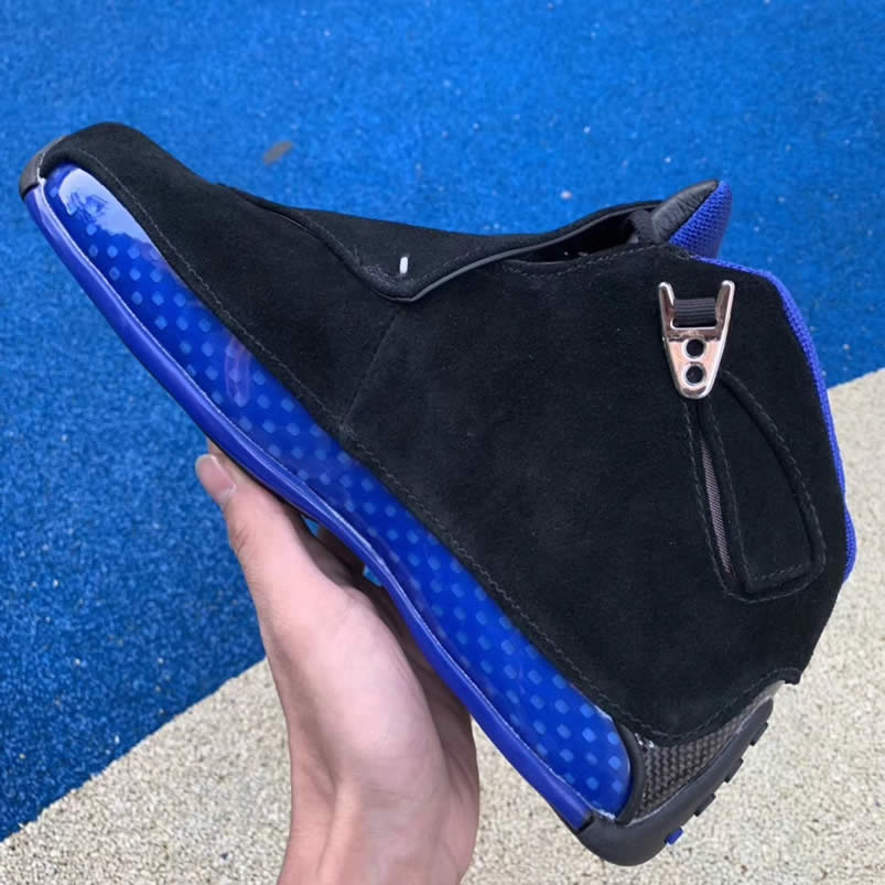 Air Jordan 18 'Black Sport Royal' Blue 2018 Release For Sale AA2494-007 Pics