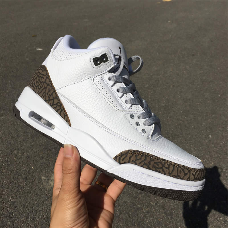 air jordan 3 mocha 2018 white chrome dark brown 136064 122 detail images (6)