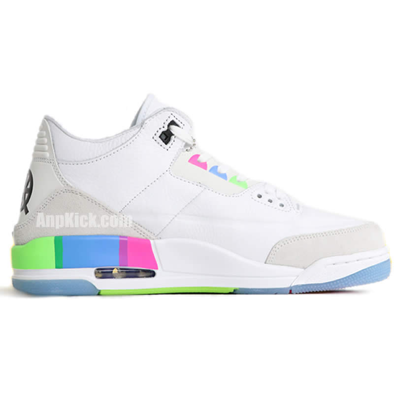 Air Jordan 3 'Quai 54' White Q54 For Sale On Feet Review Release AT9195-111