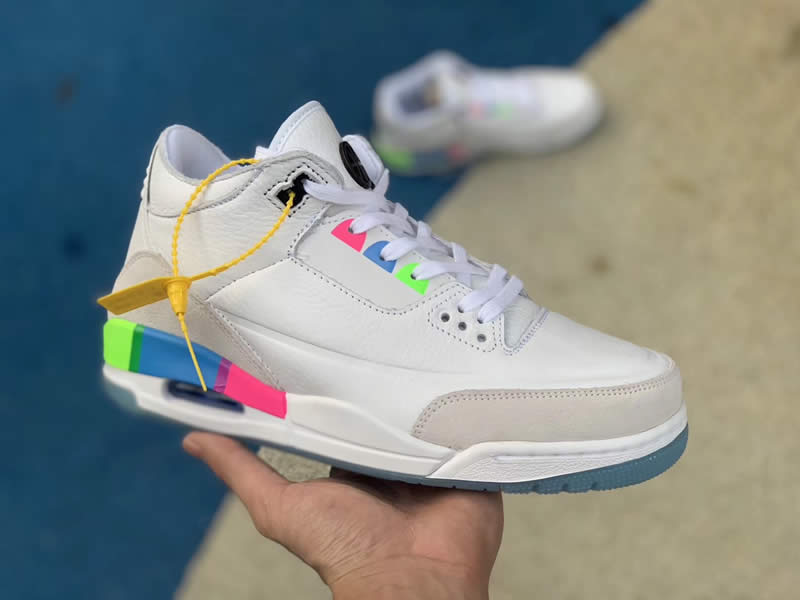 Air Jordan 3 'Quai 54' White Q54 For Sale Pics Review Release AT9195-111