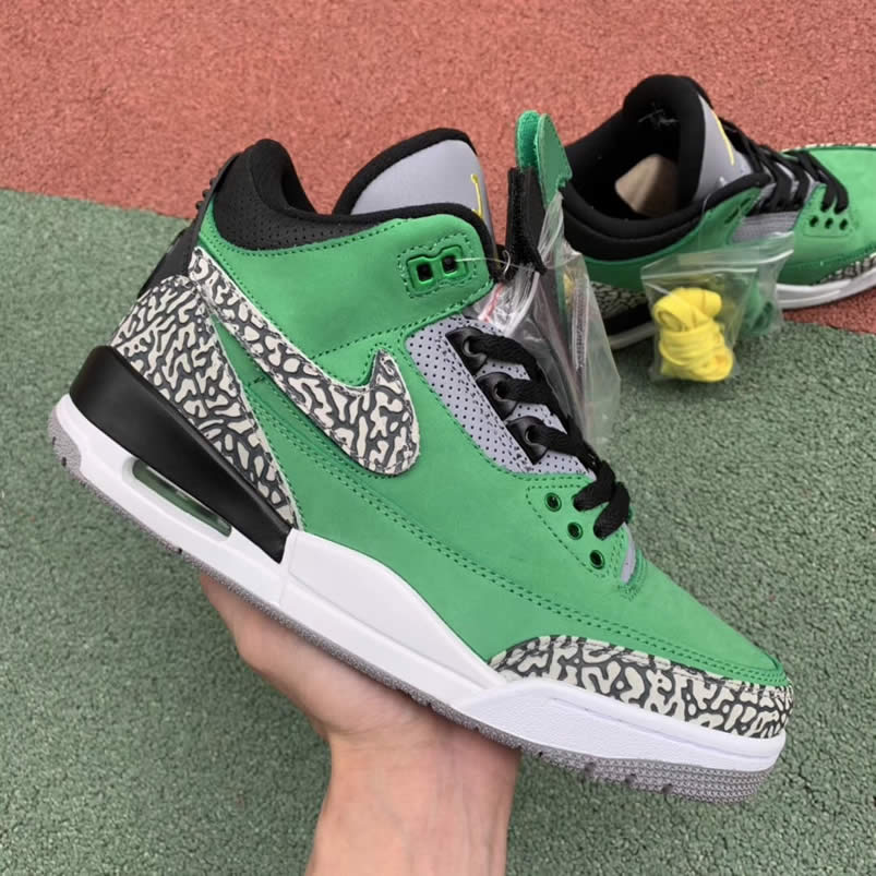 Air Jordan 3 Retro Tinker 'Oregon Ducks' PE Shoes AJ3-867493 Pics