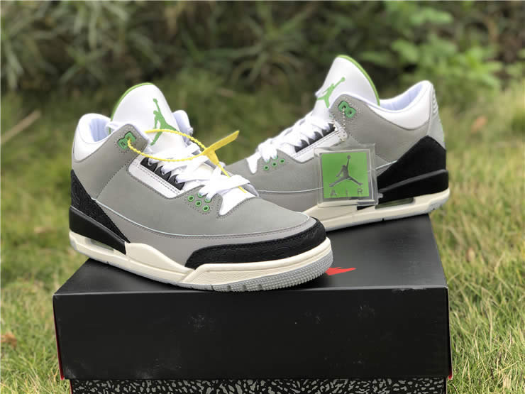 Air Jordan 3 Tinker 'Chlorophyll / Air Trainer 1' 136064-006 Pics