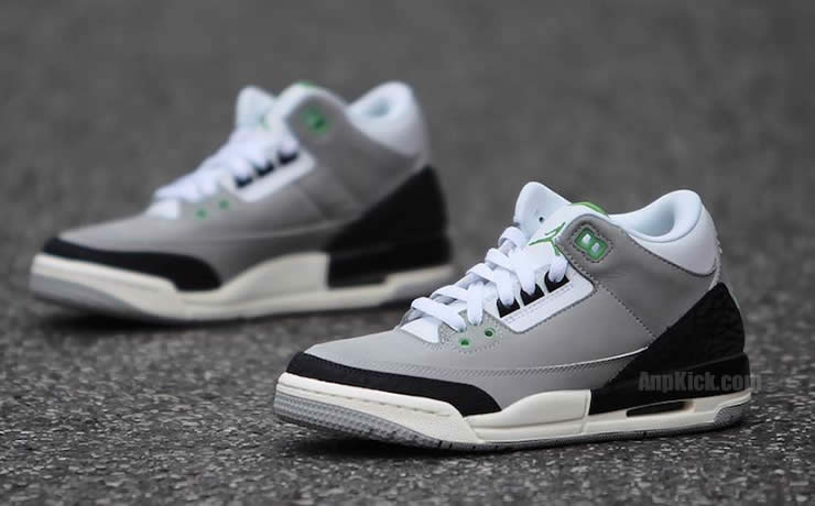 Air Jordan 3 Tinker 'Chlorophyll / Air Trainer 1' 136064-006 Pics