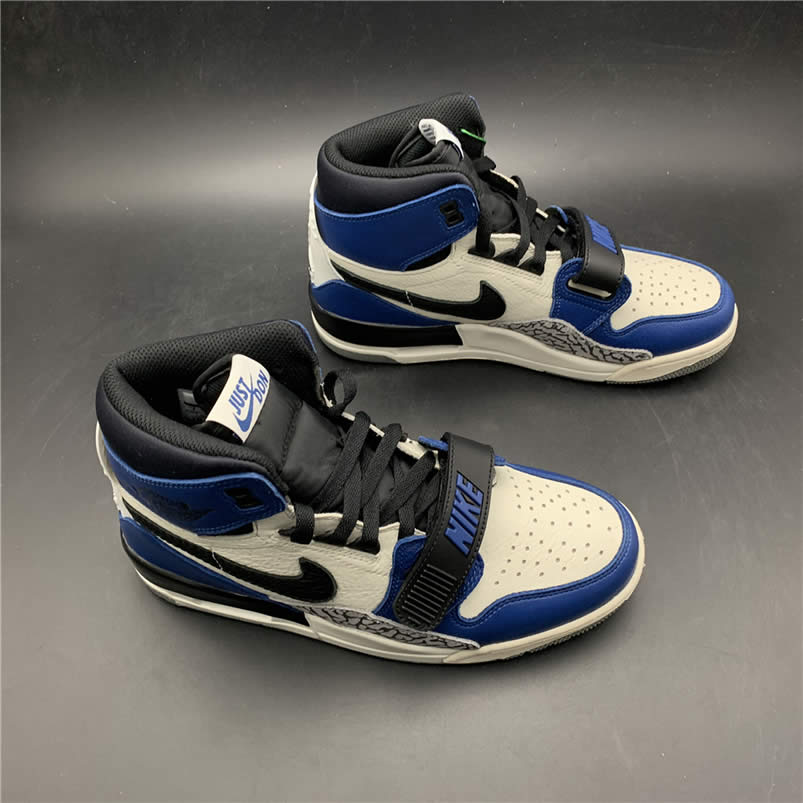 ir Jordan Legacy 312 x Just Don 'Storm Blue' For Sale AQ4160-104 Pics