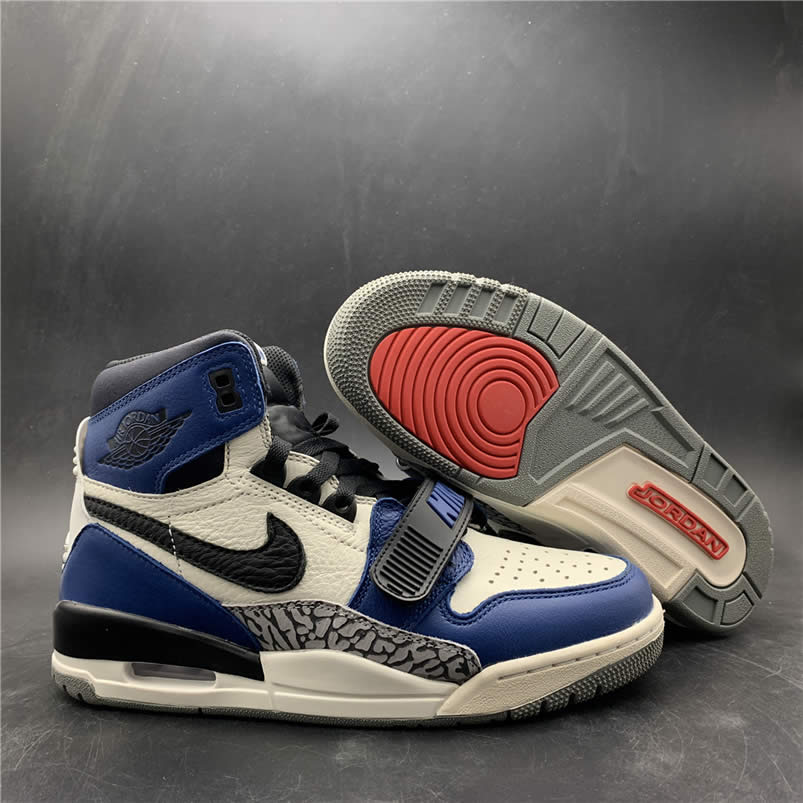 ir Jordan Legacy 312 x Just Don 'Storm Blue' For Sale AQ4160-104 Pics