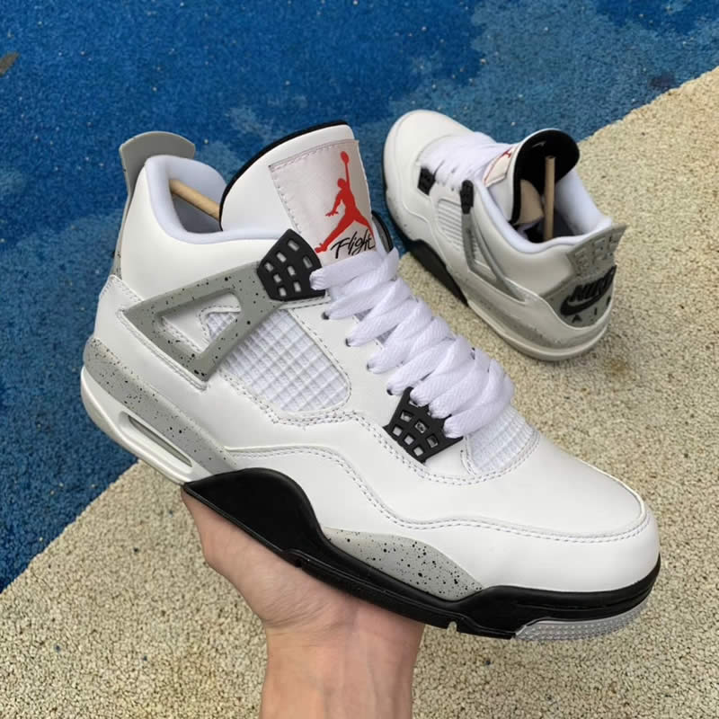 air jordan 4 iv retro og white cement aj4 for sale pics 840606-192