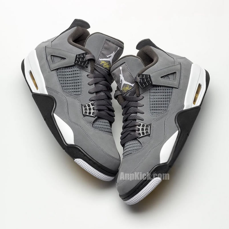 Air Jordan 4 Cool Grey 2019 On Feet Release Date 308497 007 (4) - newkick.app