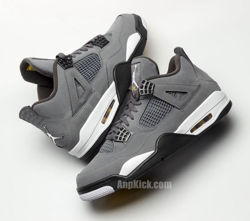 Air Jordan 4 Cool Grey 2019 On Feet Release Date 308497 007 (5) - newkick.app