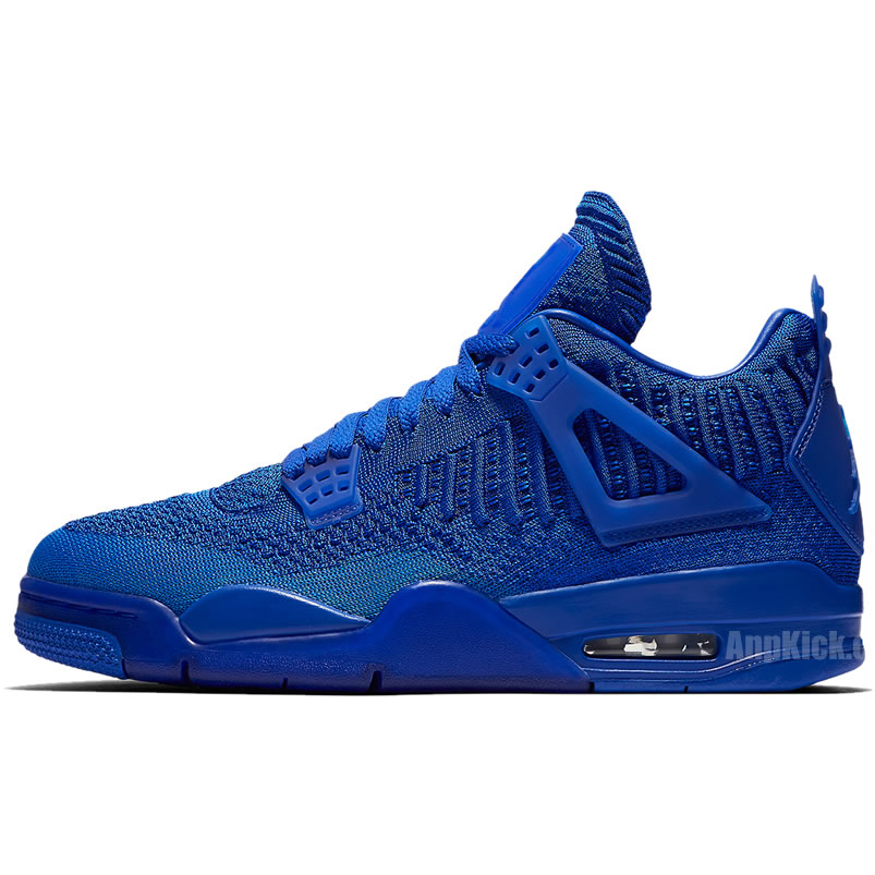 Air Jordan 4 Flyknit Royal Blue 2019 For Sale Aq3559 400 (1) - newkick.app