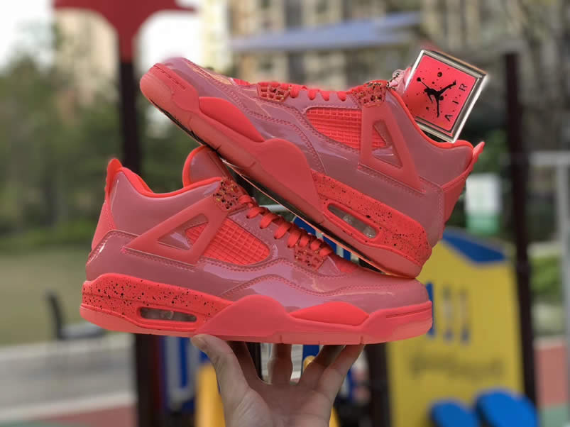 Air Jordan 4 NRG 'Hot Punch' AJ4 Fire Red AQ9128-600 Pics