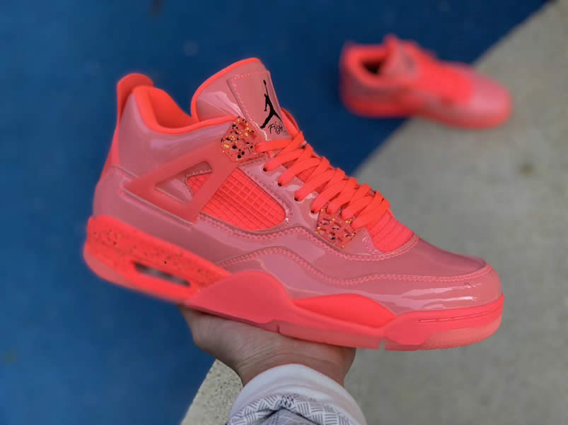 Air Jordan 4 NRG 'Hot Punch' AJ4 Fire Red AQ9128-600 Pics