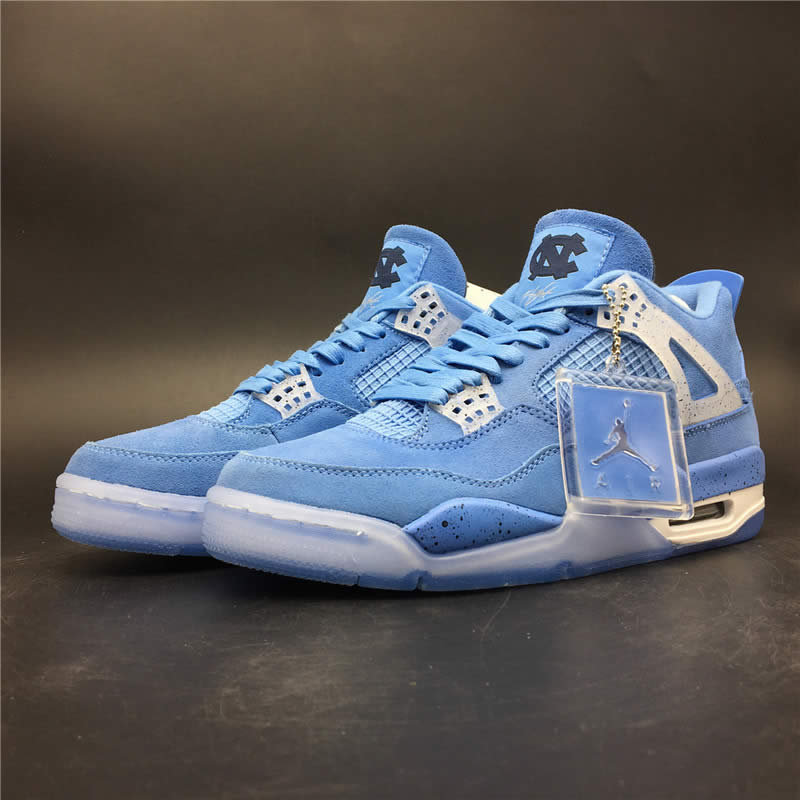 Air Jordan 4 Retro Unc 2019 Pe Sky Blue For Sale Aj4 1032070 (1) - newkick.app