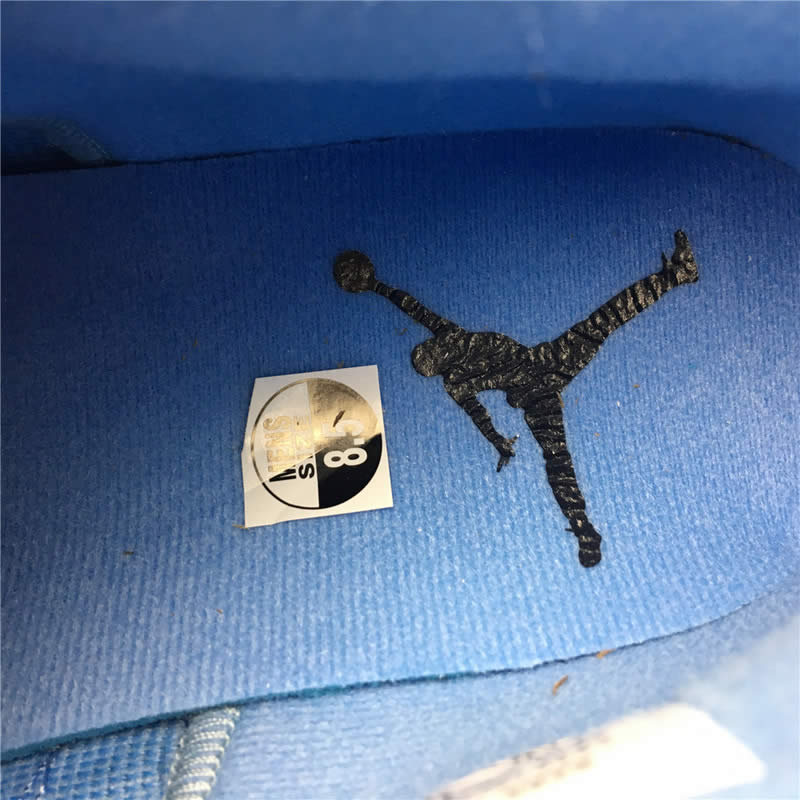 Air Jordan 4 Retro Unc 2019 Pe Sky Blue For Sale Aj4 1032070 (6) - newkick.app