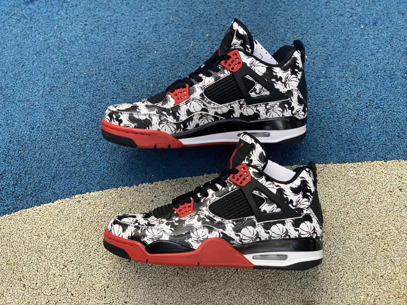 Air Jordan 4 Tattoo Singles Day Release Date BQ0897-006 Pics