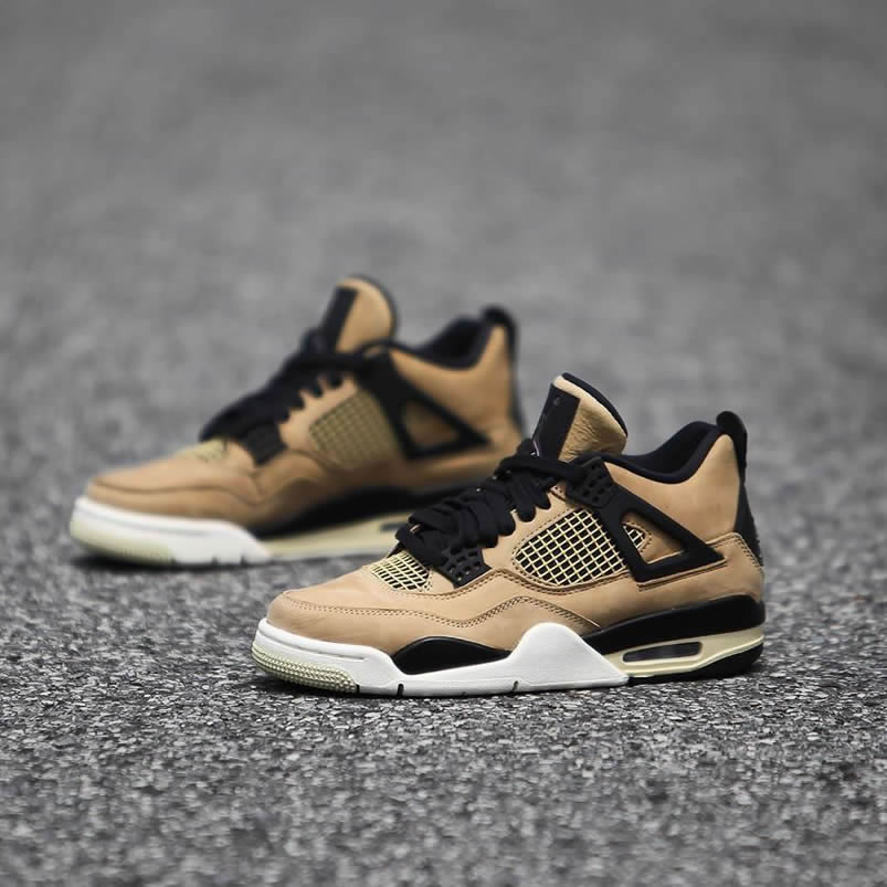 Air Jordan 4 Wmns Mushroom Womens Mens Aj4 Shoes Release Date Aq9129 200 (7) - newkick.app