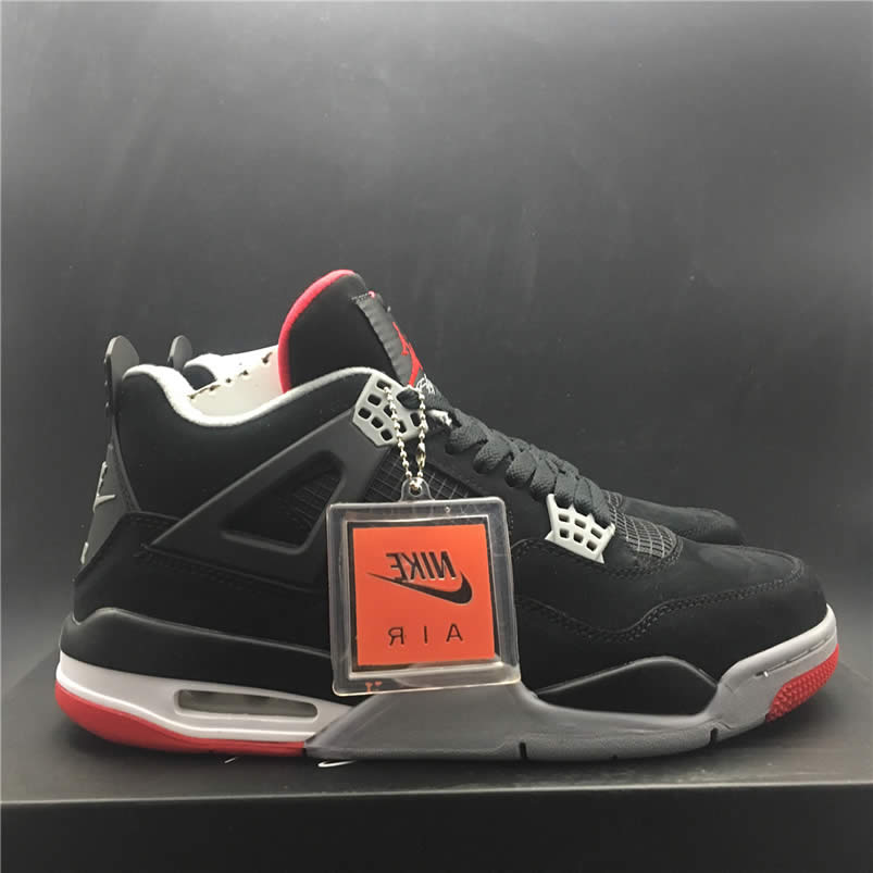 Air Jordan Retro 4 'Bred' 2019 Release Date 308497-060 Pics