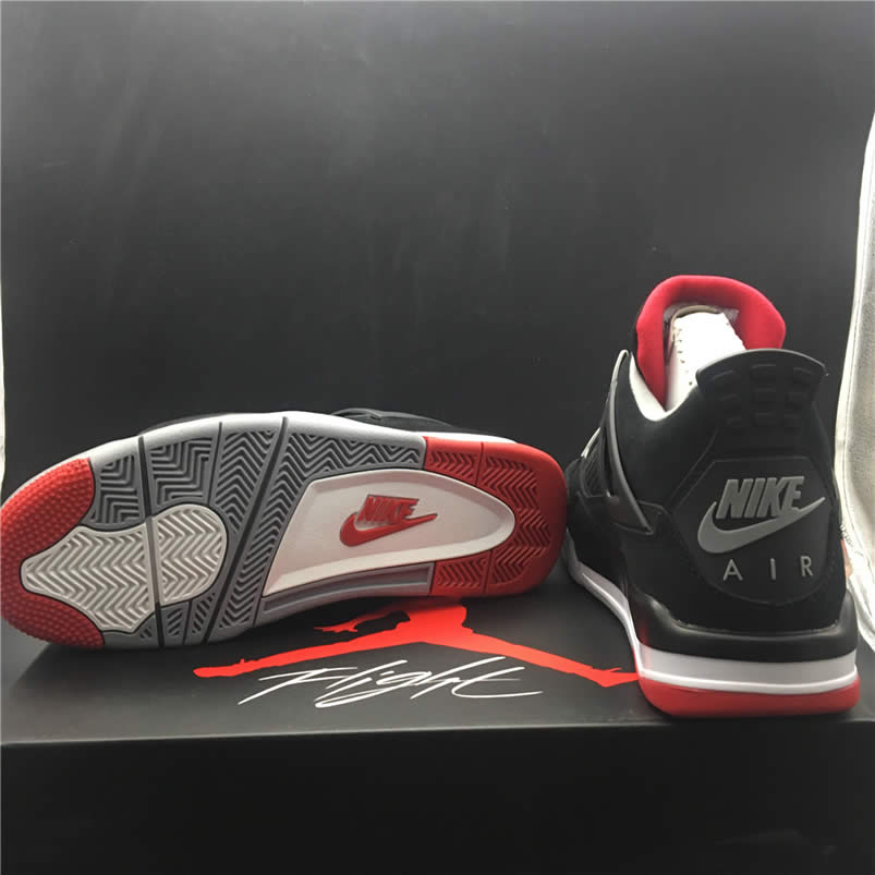 Air Jordan Retro 4 'Bred' 2019 Release Date 308497-060 Pics