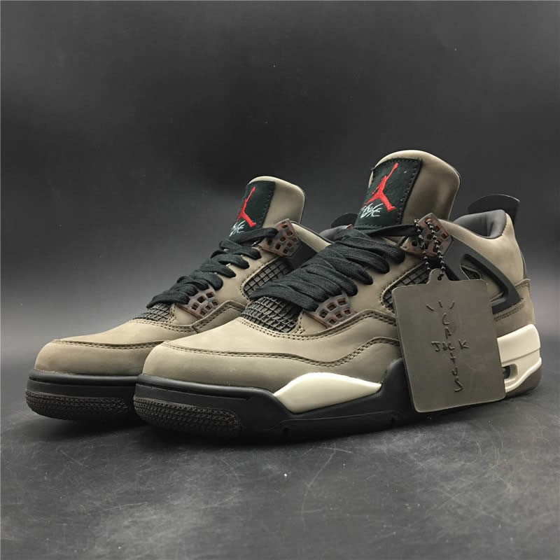 Travis Scott Olive Air Jordan 4 Release Date For Sale (1) - newkick.app