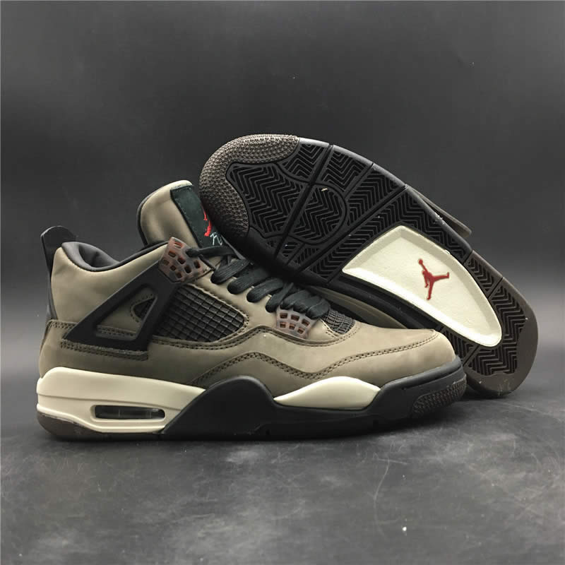 Travis Scott Olive Air Jordan 4 Release Date For Sale (2) - newkick.app