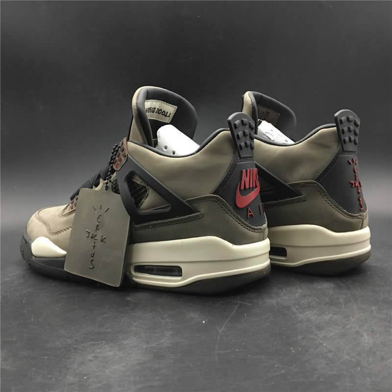 Travis Scott Olive Air Jordan 4 Release Date For Sale (3) - newkick.app