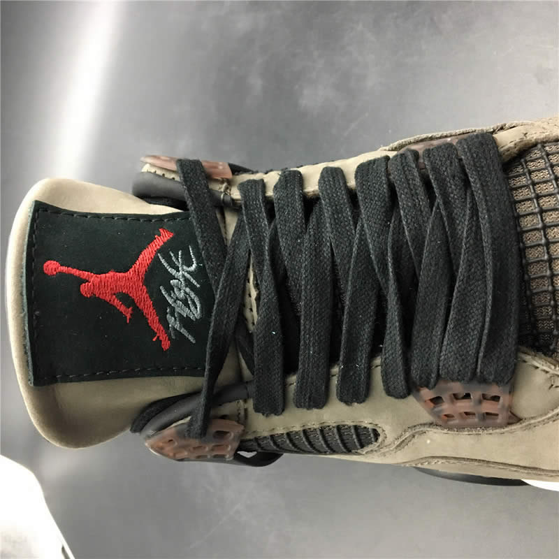 Travis Scott Olive Air Jordan 4 Release Date For Sale (5) - newkick.app