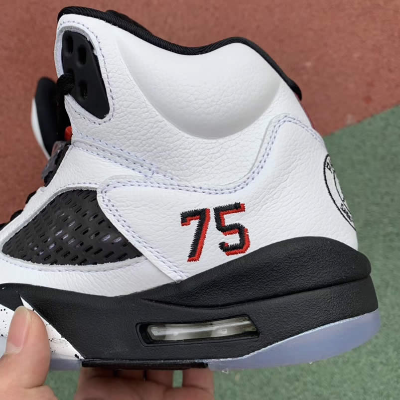 Air Jordan 5 Paris Saint Germain Friends Family Psg White Av9175 101 Detail Pics (11) - newkick.app