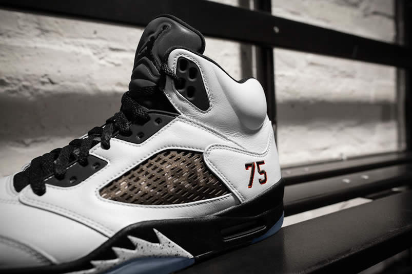 Air Jordan 5 Paris Saint Germain Friends Family Psg White Av9175 101 Detail Pics (3) - newkick.app