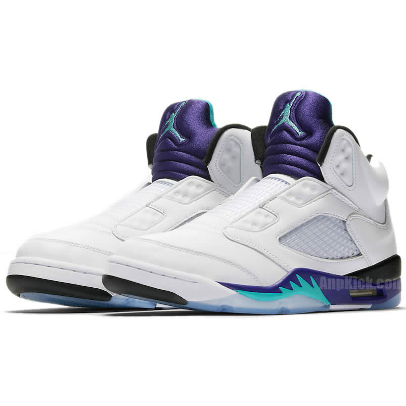 Air Jordan 5 Retro NRG 'Fresh Prince' White Grape AV3919-135