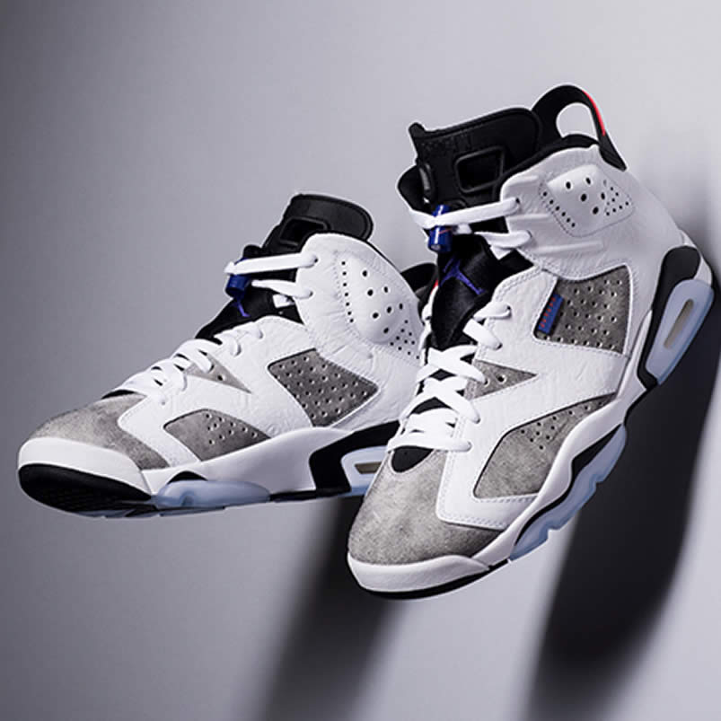 Air Jordan 6 'Flint' Grey 2019 On Feet Review Outfits CI3125-100 Detail